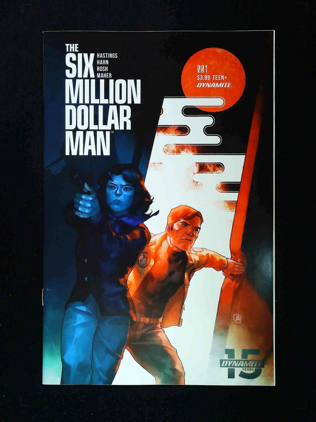 Six Million Dollar Man #1F Dynamite Comics 2019 Vf/Nm Putri Variant Cover