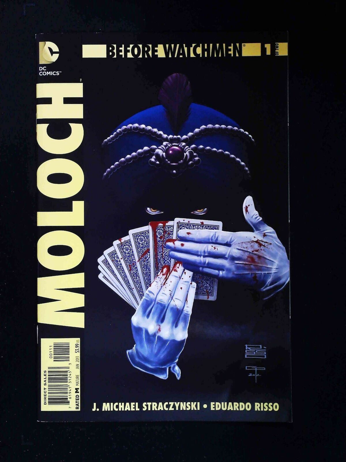 Before Watchmen Moloch #1 Dc Comics 2013 Nm