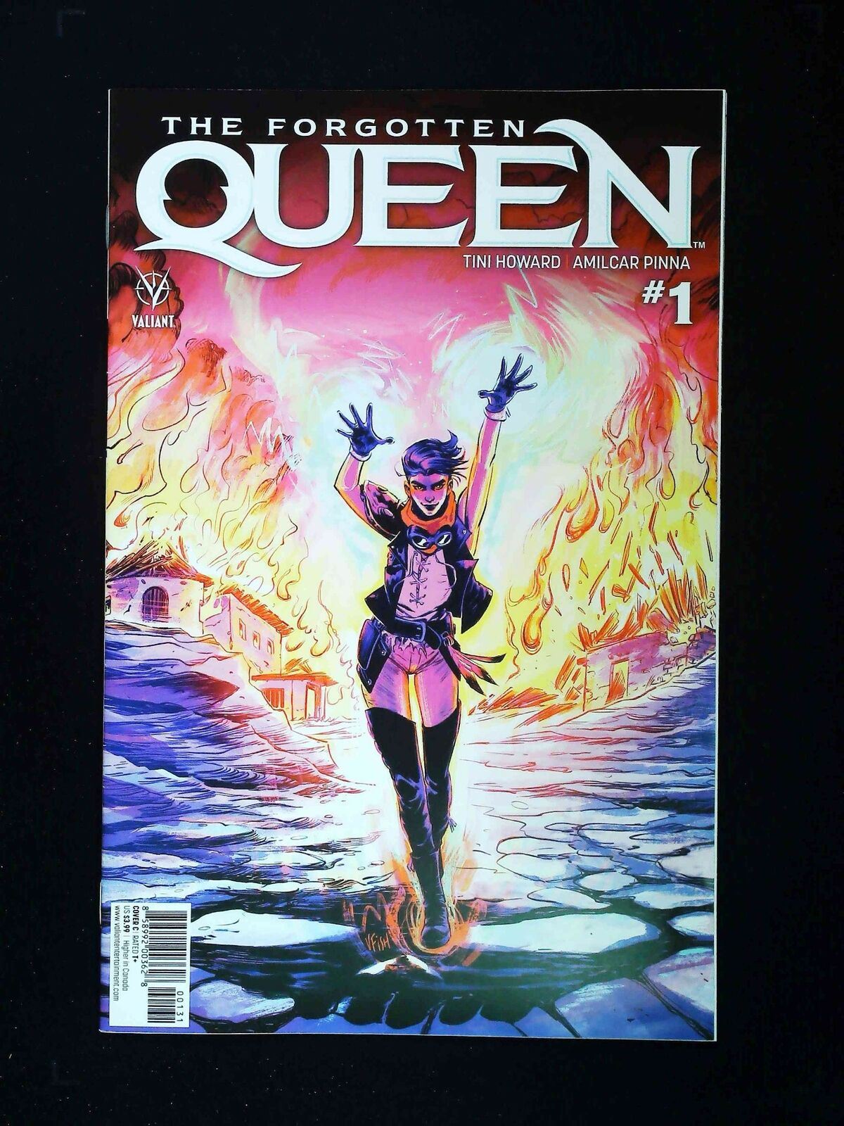 Forgotten Queen #1C Valiant Comics 2019 Vf+ Fish Variant Cover