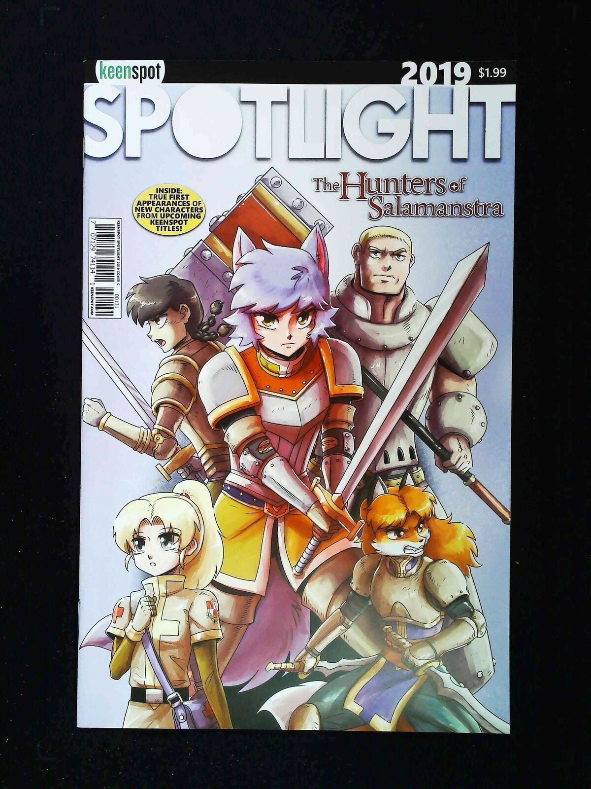 Keenspot Spotlight #1C Keenspot Comics 2019 Nm- Variant Cover