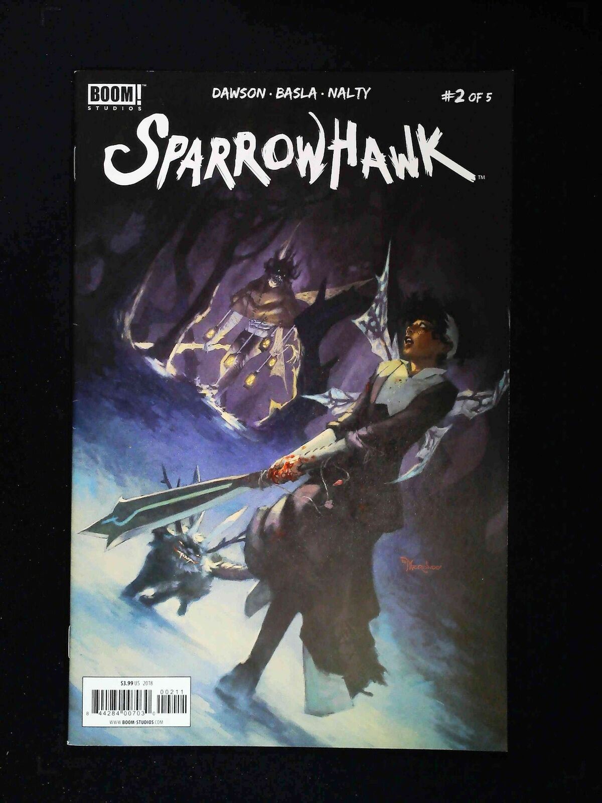 Sparrowhawk #2 Boom Comics 2018 Vf+
