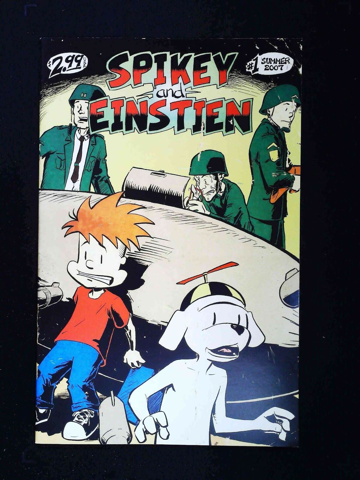 Spikey And Einstien #1 Bcp Comics 2007 Nm-