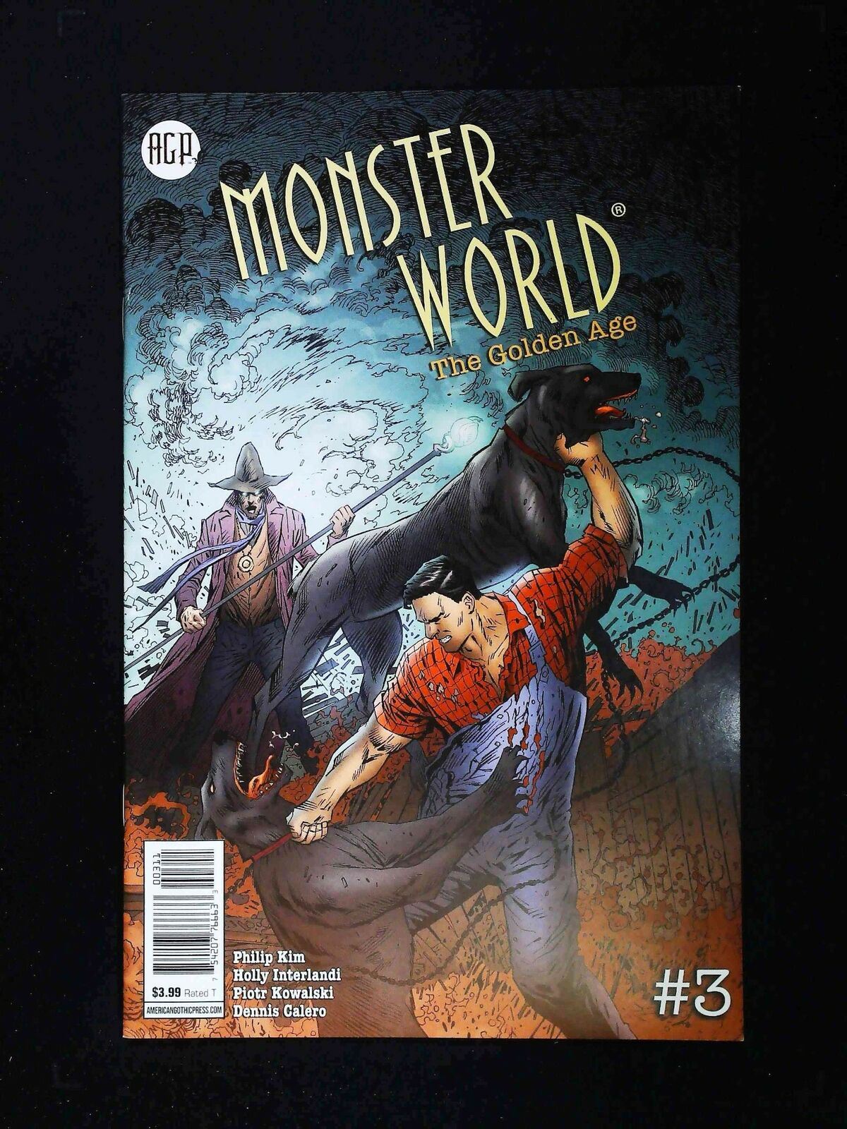 Monster World Golden Age #3 American Gothic Comics 2019 Vf/Nm