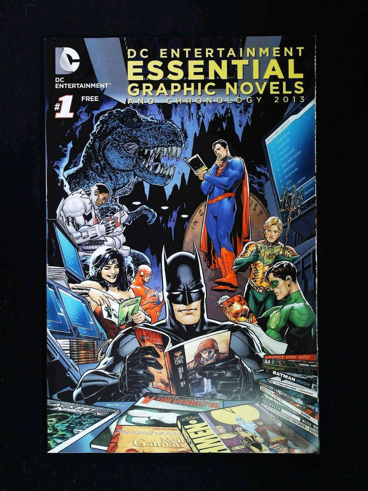 Dc Entertainment Essential Graphic Novels And Chronology #1 Dc Comics 2013 Nm+