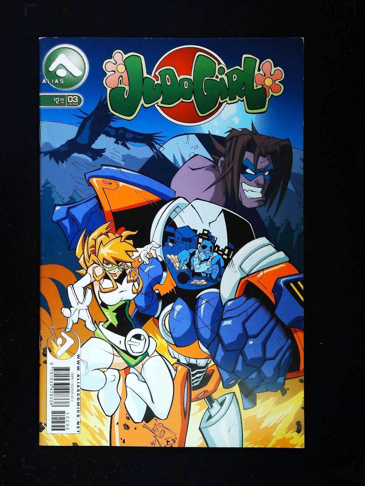 Judo Girl #3 Alias/Blue Water Comics 2005 Nm-