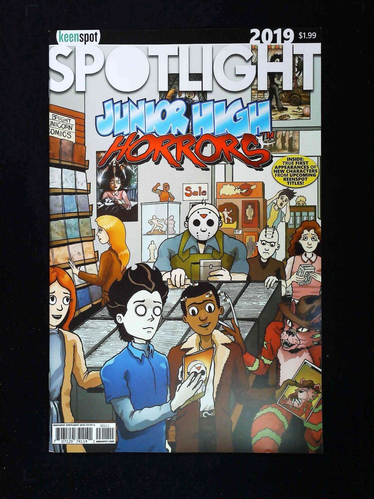 Keenspot Spotlight #1A Keenspot Comics 2019 Nm-