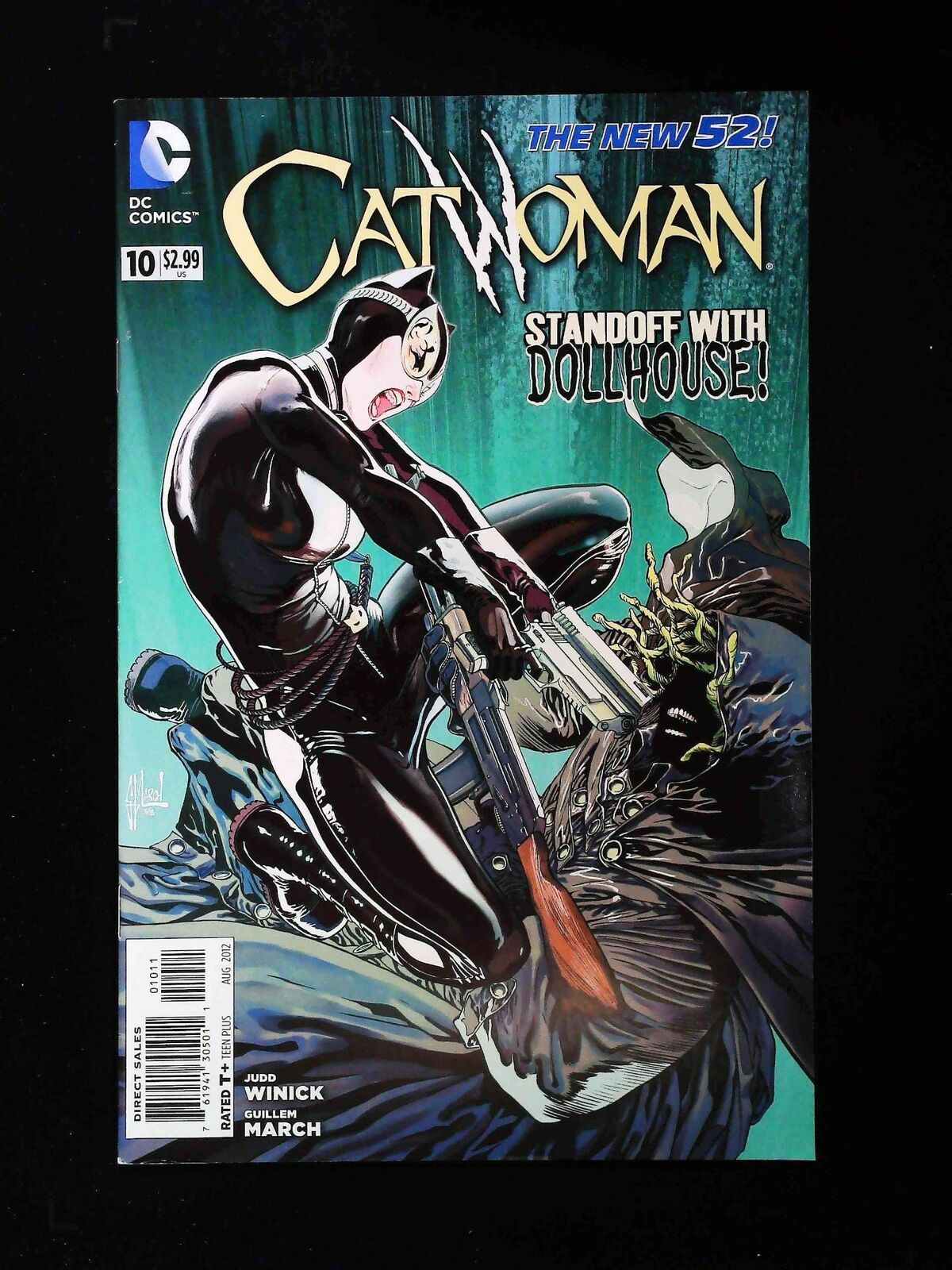 Catwoman #10 Dc Comics 2012 Vf+