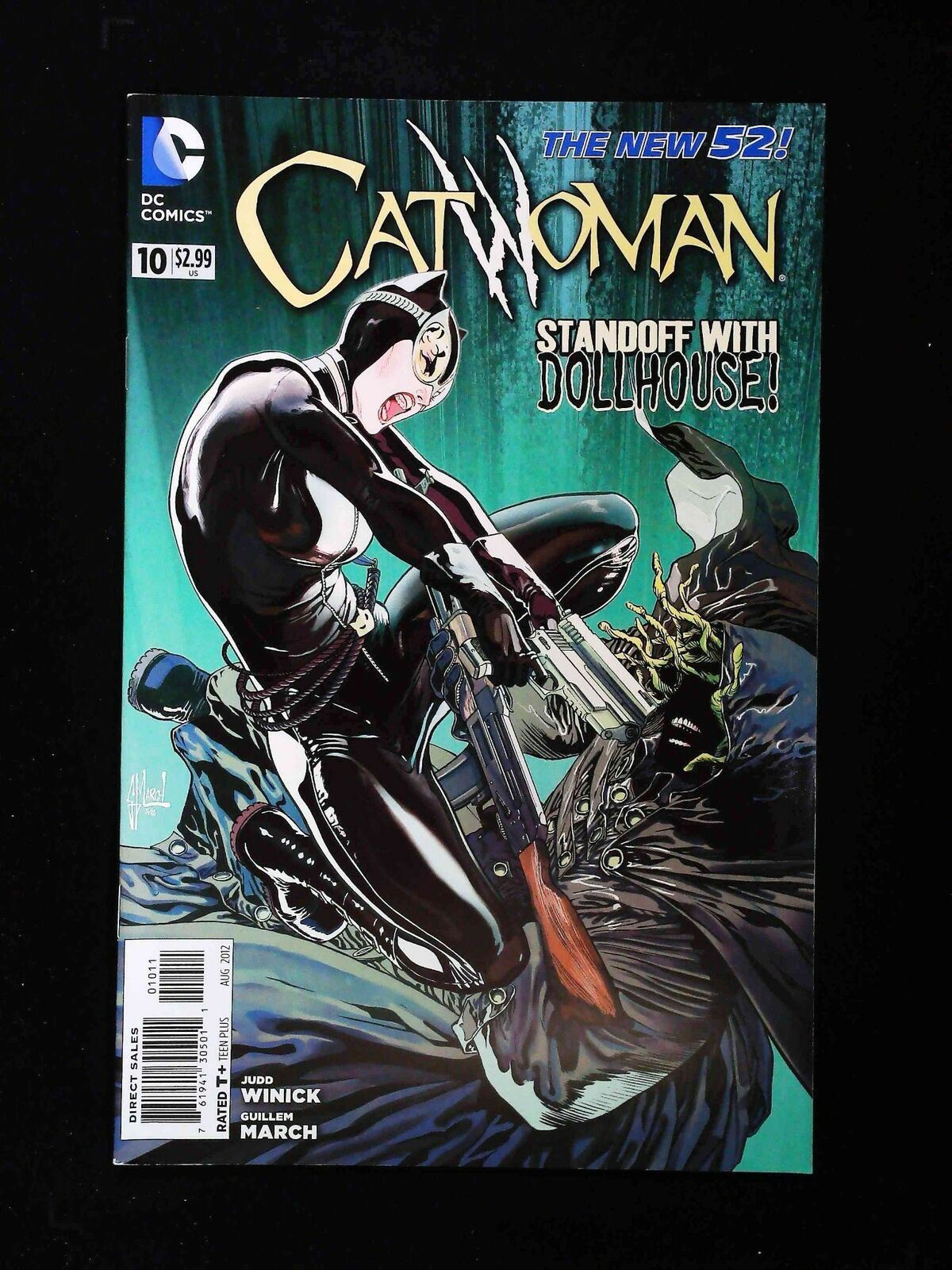 Catwoman #10 Dc Comics 2012 Vf/Nm
