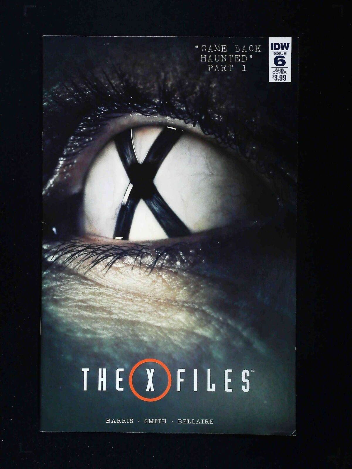The X-Files #6Sub Idw Comics 2016 Vf/Nm Photo Variant