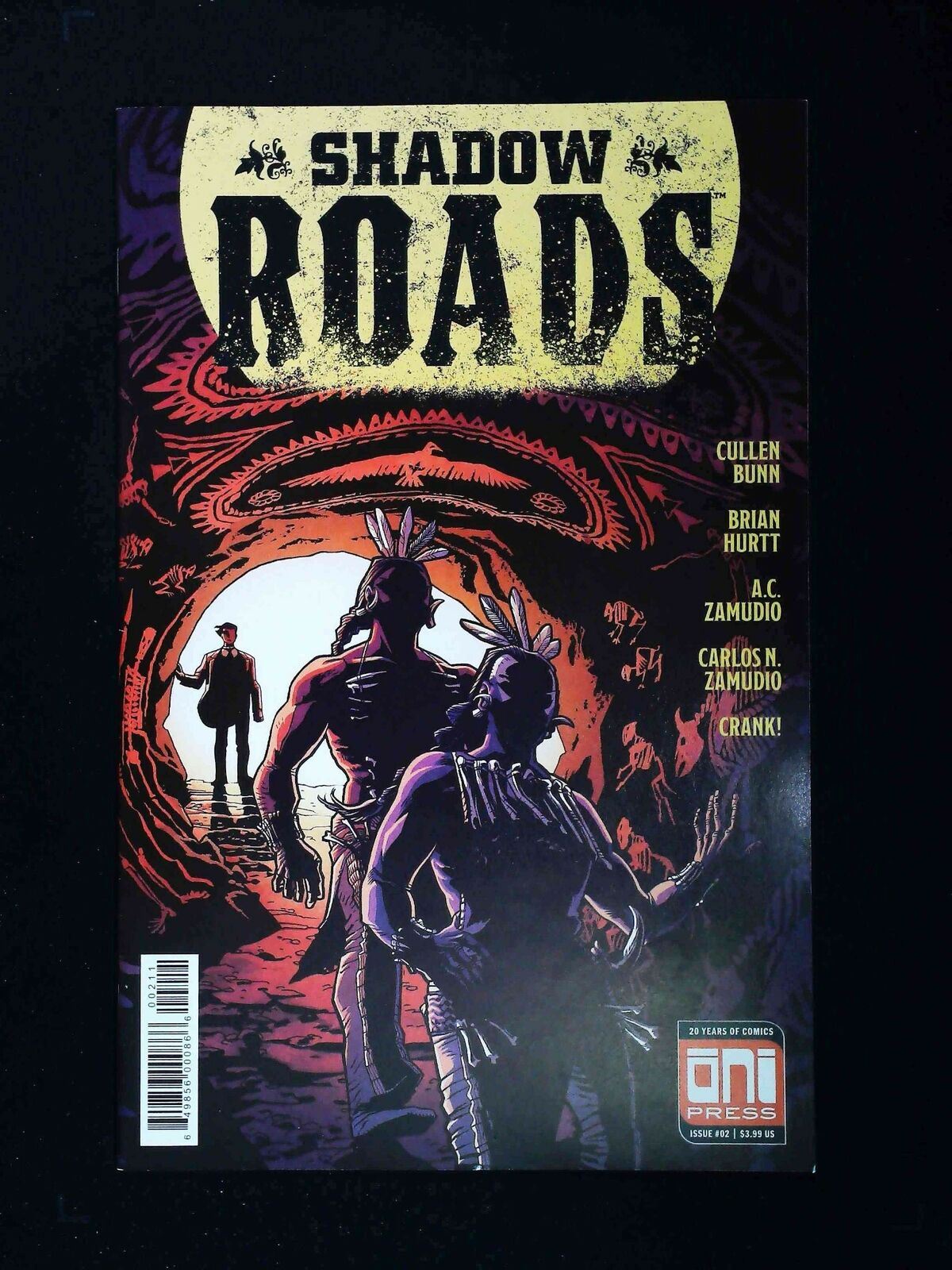 Shadow Roads #2 0Ni Press Comics 2018 Vf/Nm