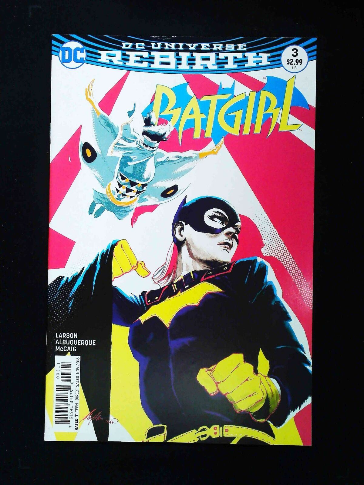 Batgirl #3A Dc Comics 2016 Vf+