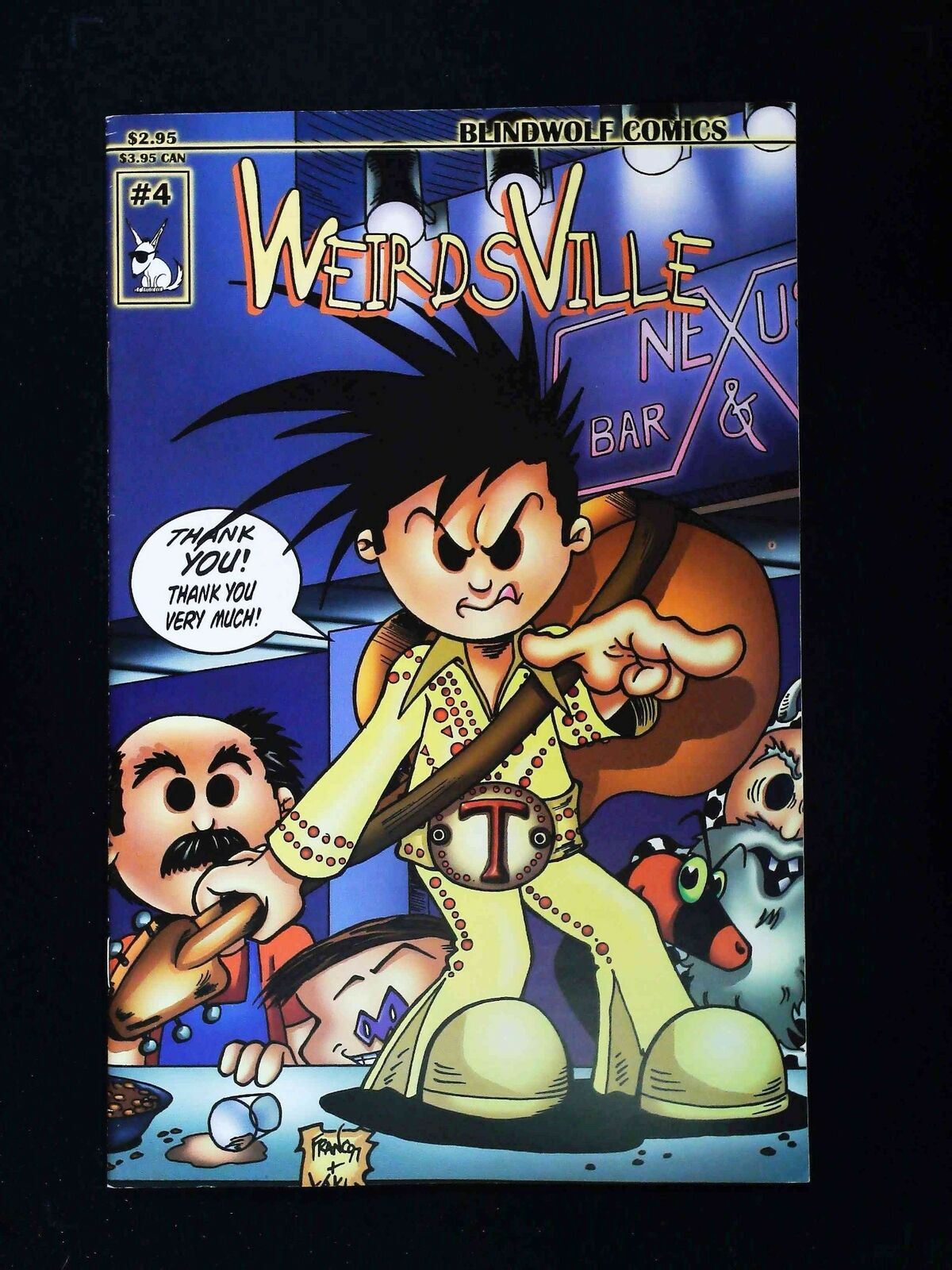 Weirdsville #4 Blindwolf Comics 1997 Vf+