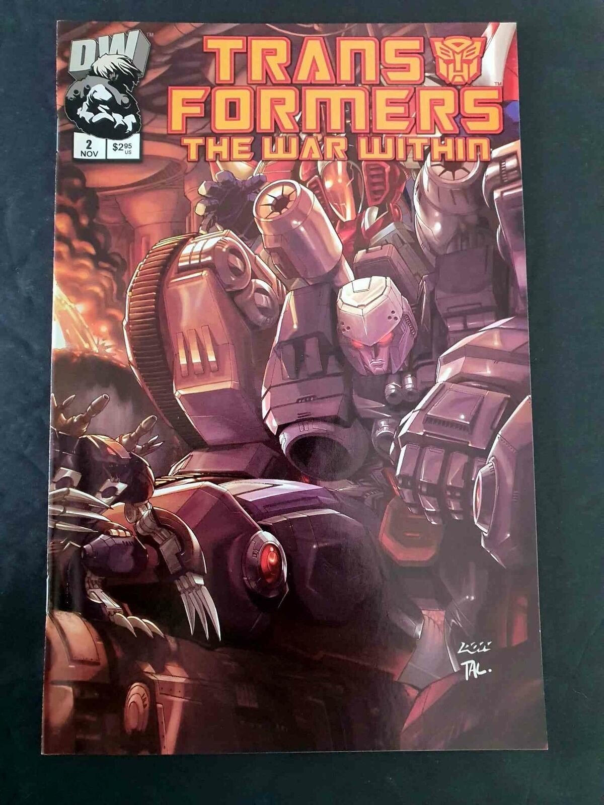 Transformers The War Within #2 Dreamwave Comics 2002 Vf/Nm