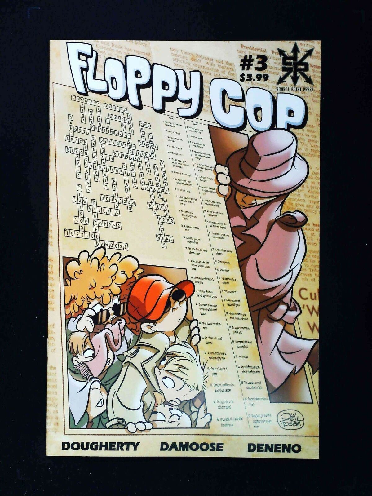 Floppy Cop #3 Source Point Comics 2019 Nm+
