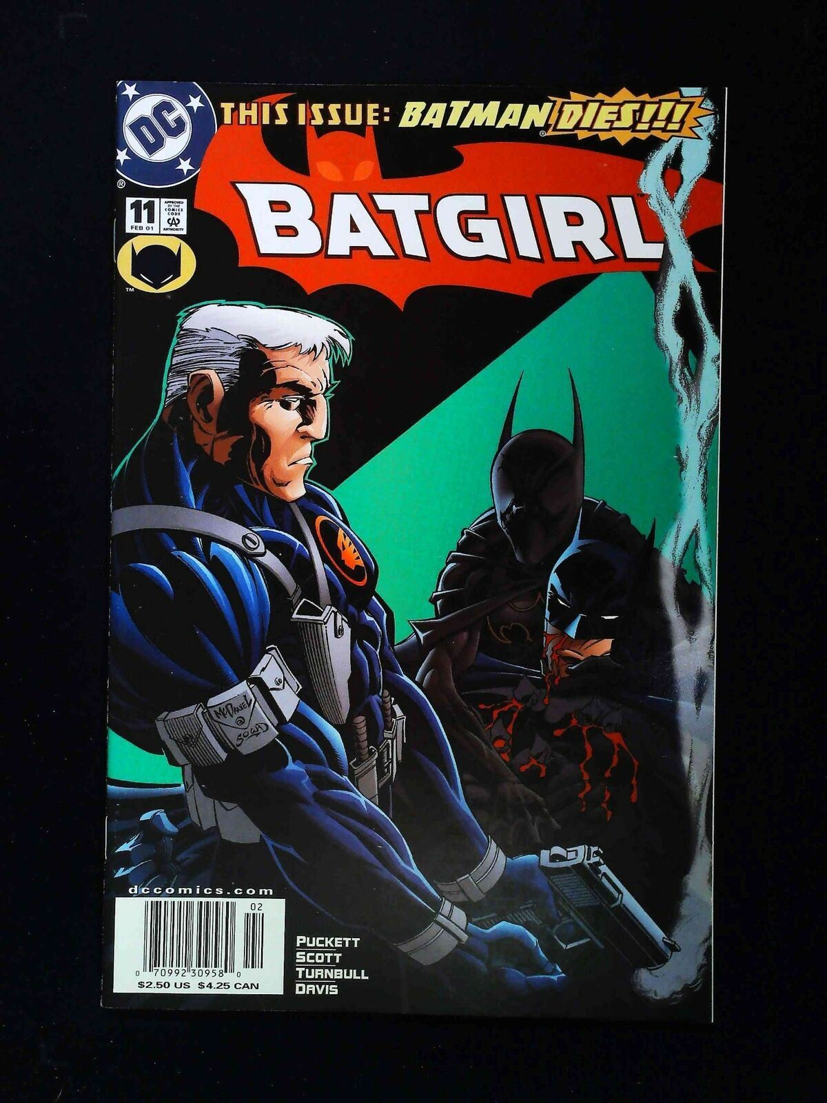 Batgirl #11 Dc Comics 2001 Vf/Nm Newsstand