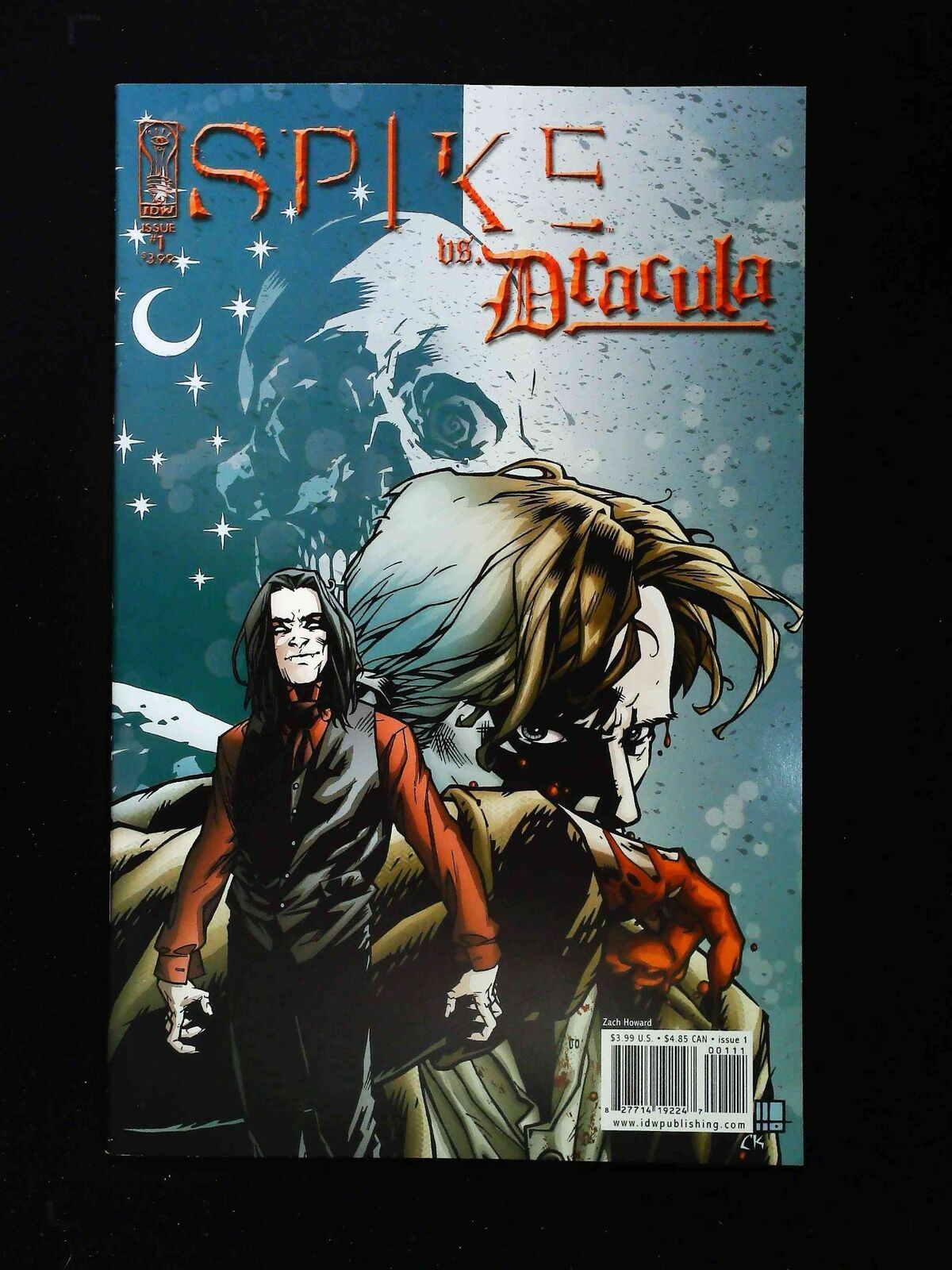 Spike Vs. Dracula #1B Idw Comics 2006 Nm Howard Variant