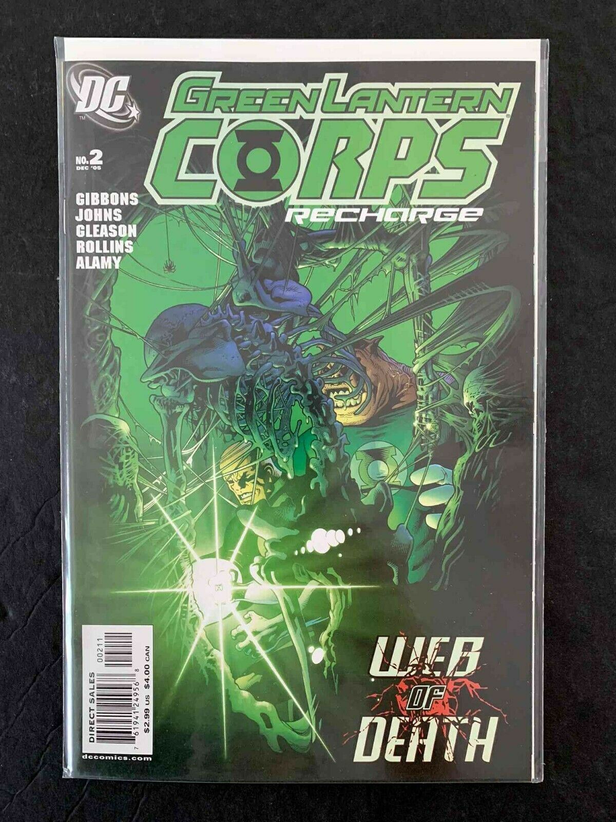 Green Alntern Corps Recharge Full Set # 1,2,3,4,5 Dc Comics 2005-2006 Nm