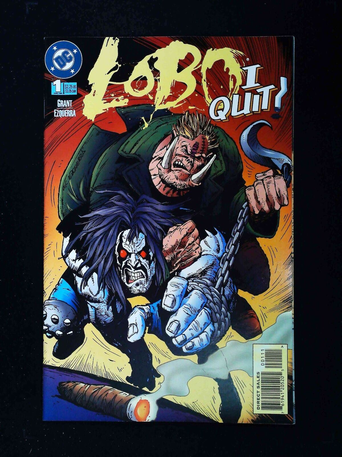 Lobo I Quit #1 Dc Comics 1995 Vf/Nm