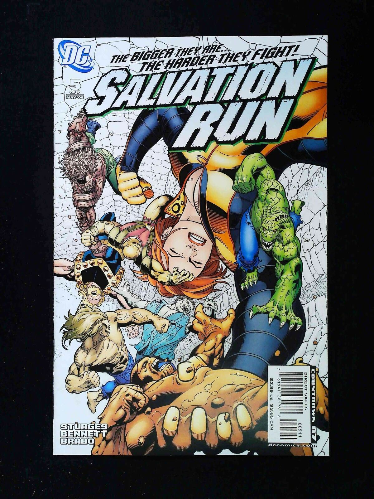 Salvation Run #5 Dc Comics 2008 Vf/Nm