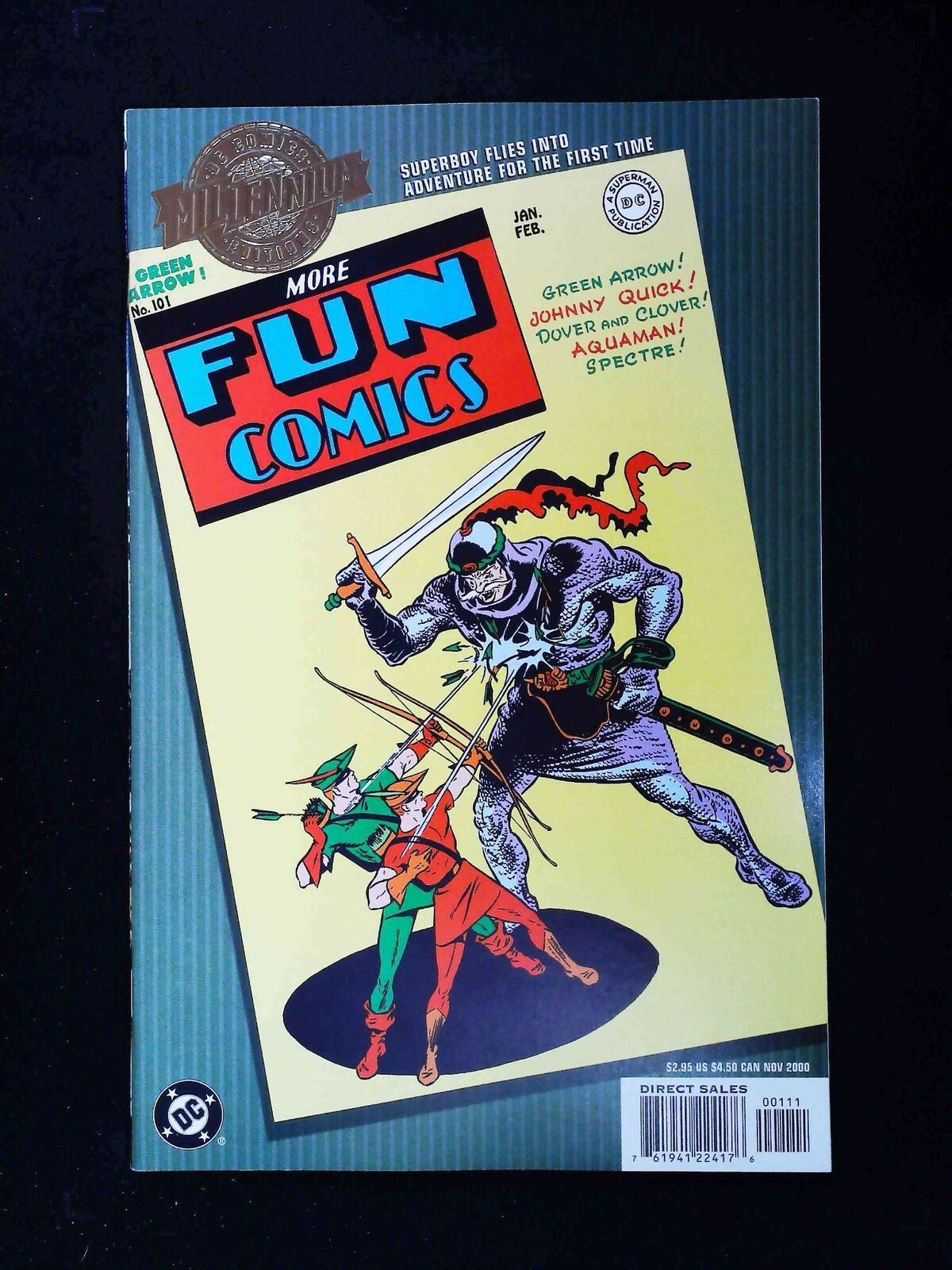 Millennium Edition More Fun Comics #101 Dc Comics 2000 Vf/Nm
