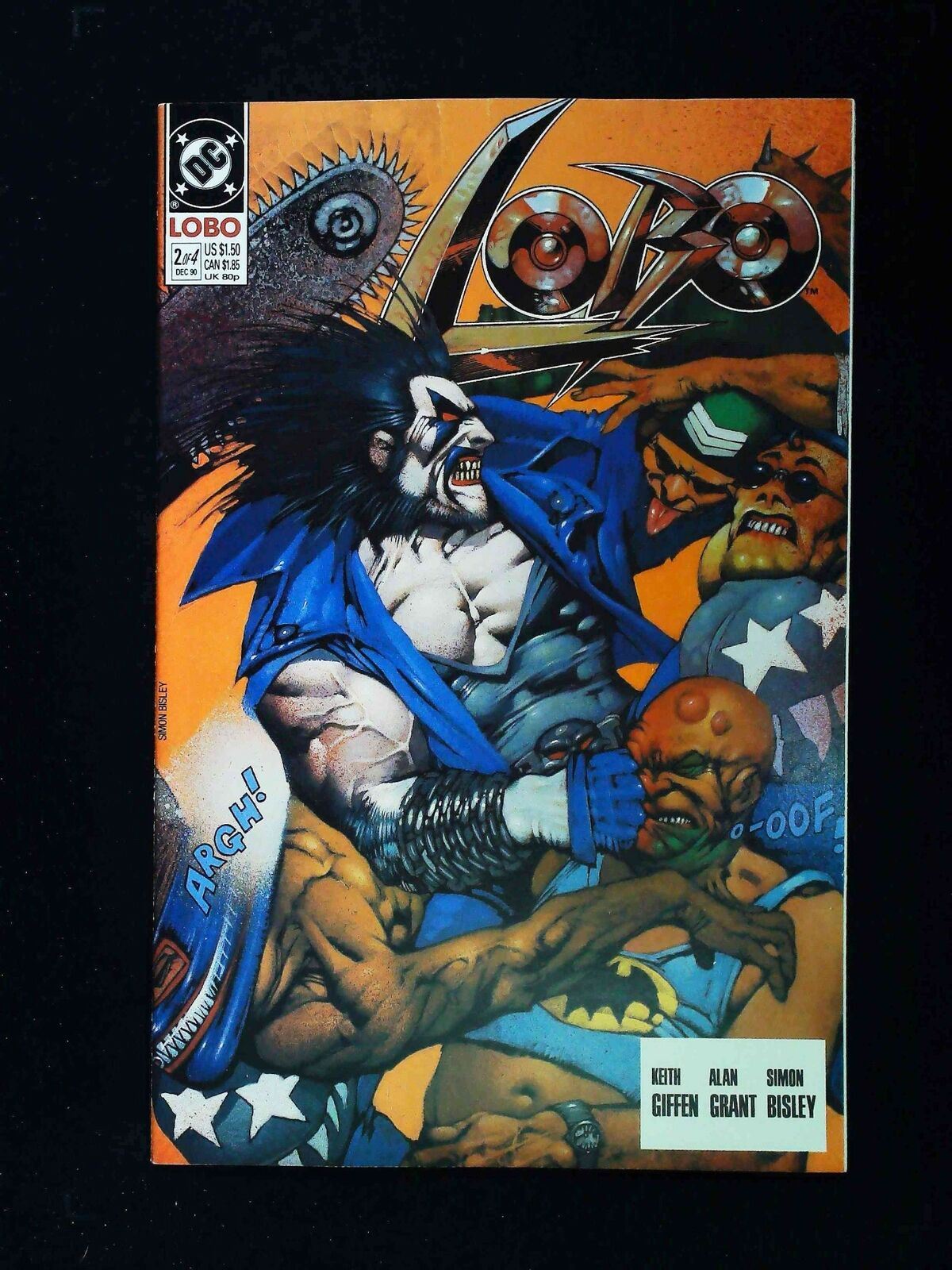 Lobo #2 Dc Comics 1990 Nm-