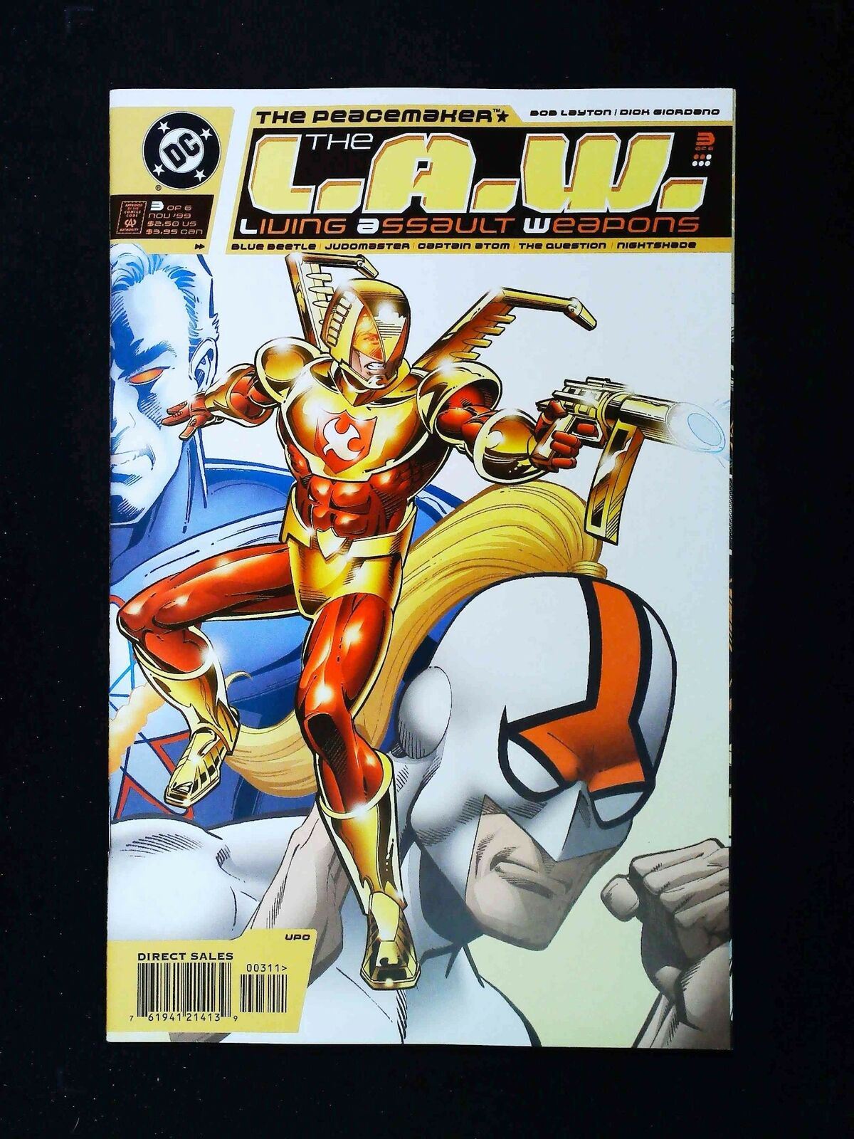 Law Living Assault Weapon #3 Dc Comics 1999 Vf/Nm