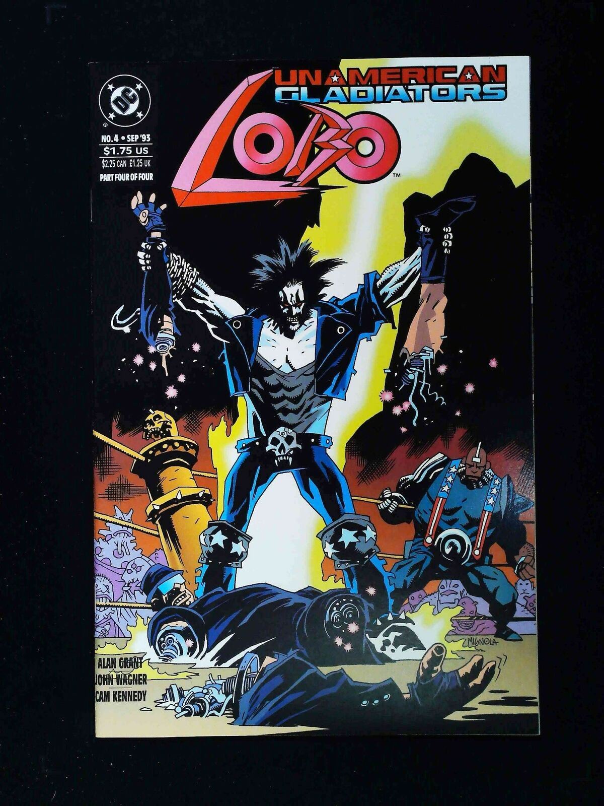LOBO UNAMERICAN GLADIATORS #4 DC COMICS 1993 NM-