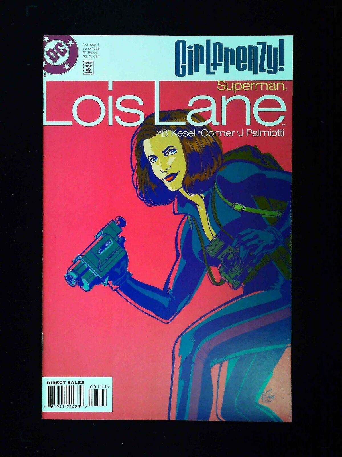 Superman Lois Lane Girlfrenzy #1 Dc Comics 1998 Vf+