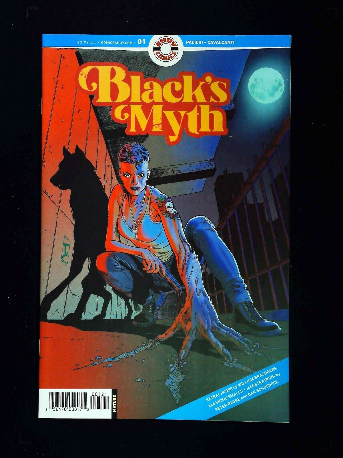 Black'S Myth #1B Ahoy Comics 2021 Nm Igle Variant