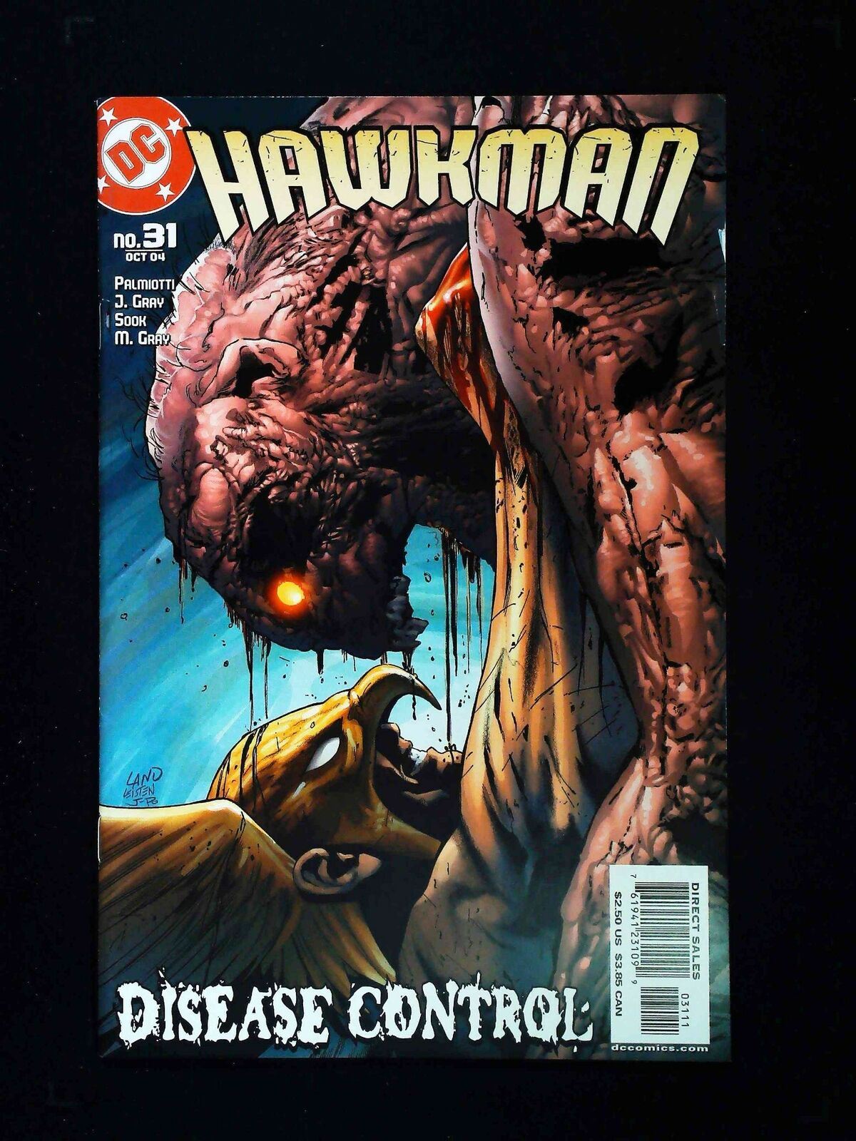 Hawkman #31U (4Th Series) Dc Comics 2004 Vf/Nm Cover By Greg Land