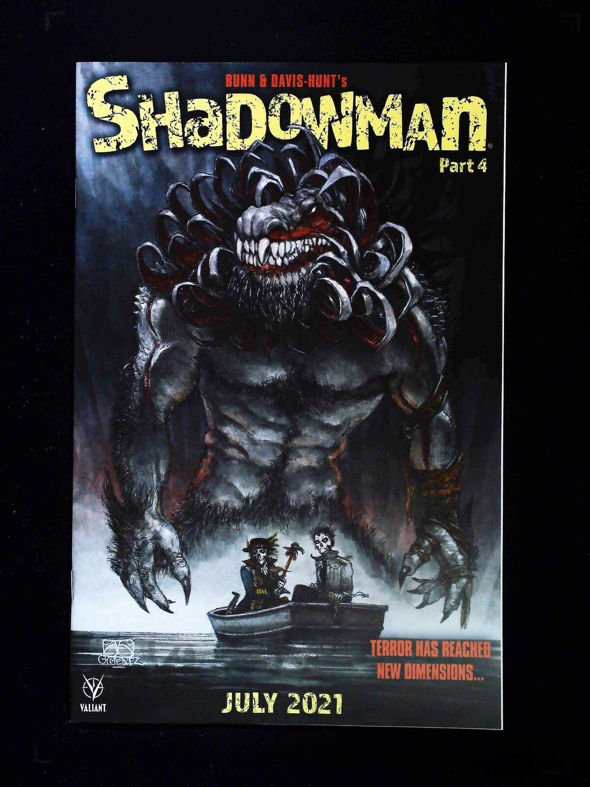 Shadowman #4C Valiant Comics 2021 Nm Cover By Juan Gimenez