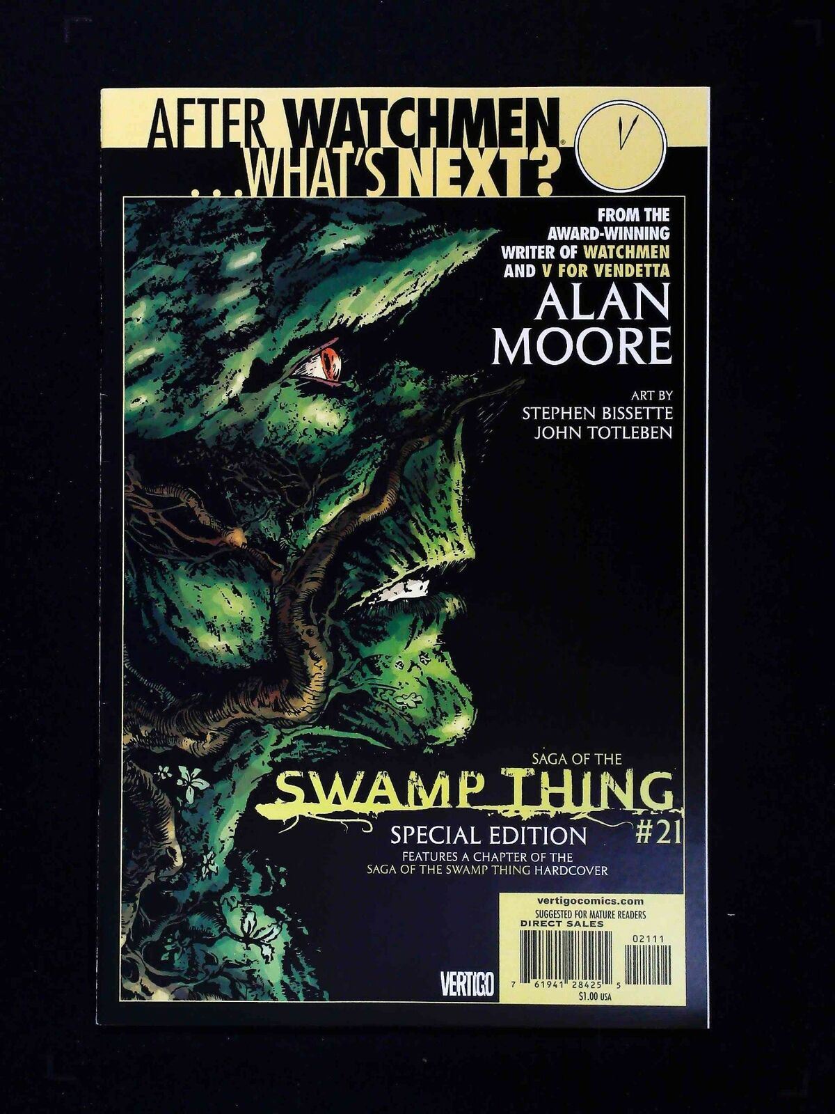 Saga Of The Swamp Thing Special Edition #21 Dc Comics 2009 Vf+