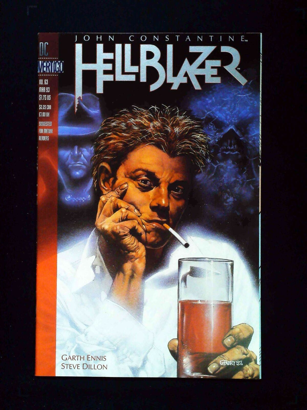 Hellblazer #63 Dc/Vertigo Comics 1993 Vf/Nm
