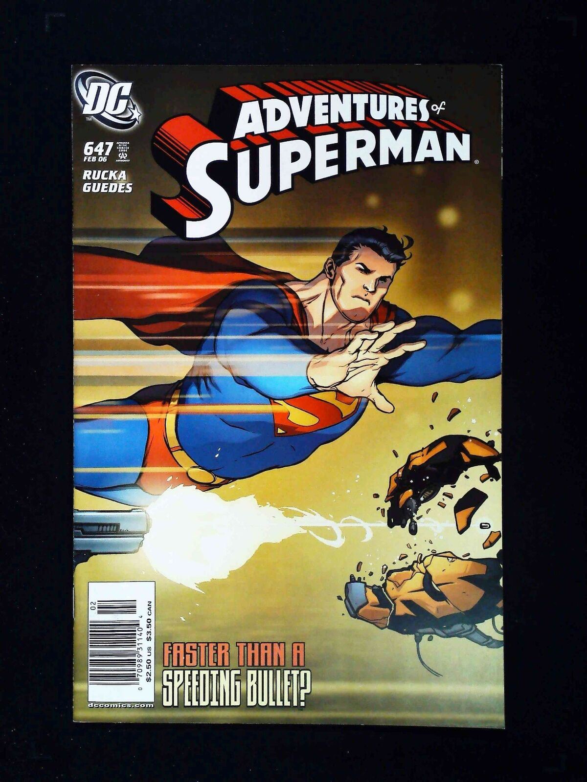 Adventures Of Superman #647 Dc Comics 2006 Vf/Nm Newsstand