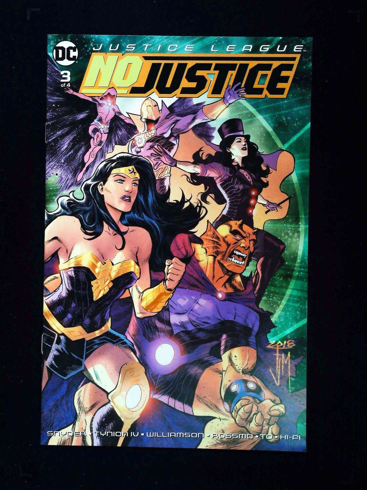 Justice League No Justice #3 Dc Comics 2018 Nm-