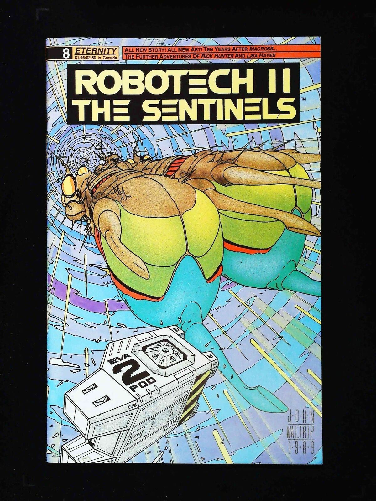 Robotech 2 The Sentinels #8 Eternity Comics 1990 Nm
