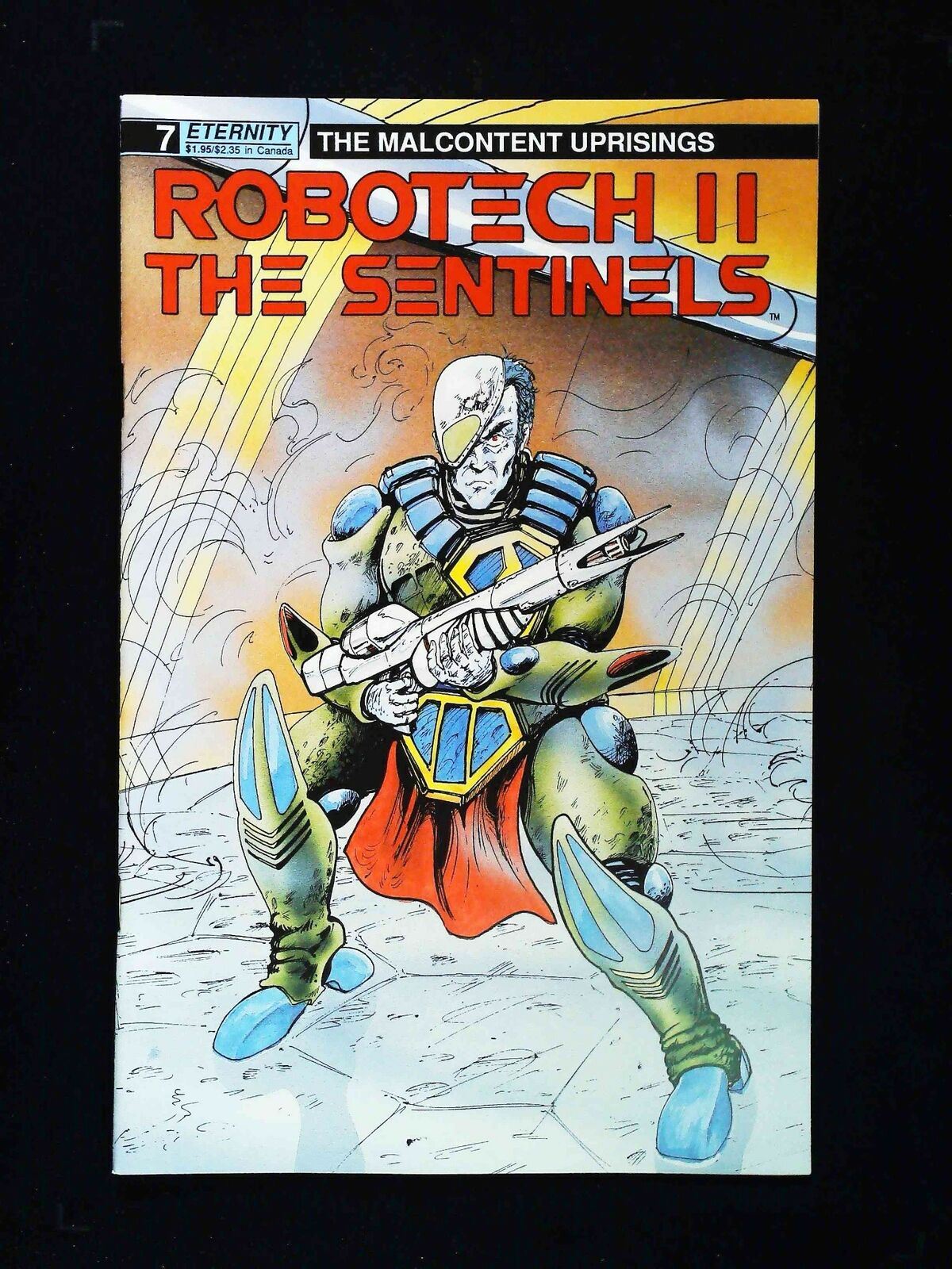 Robotech 2 The Sentinels #7 Eternity Comics 1990 Nm-