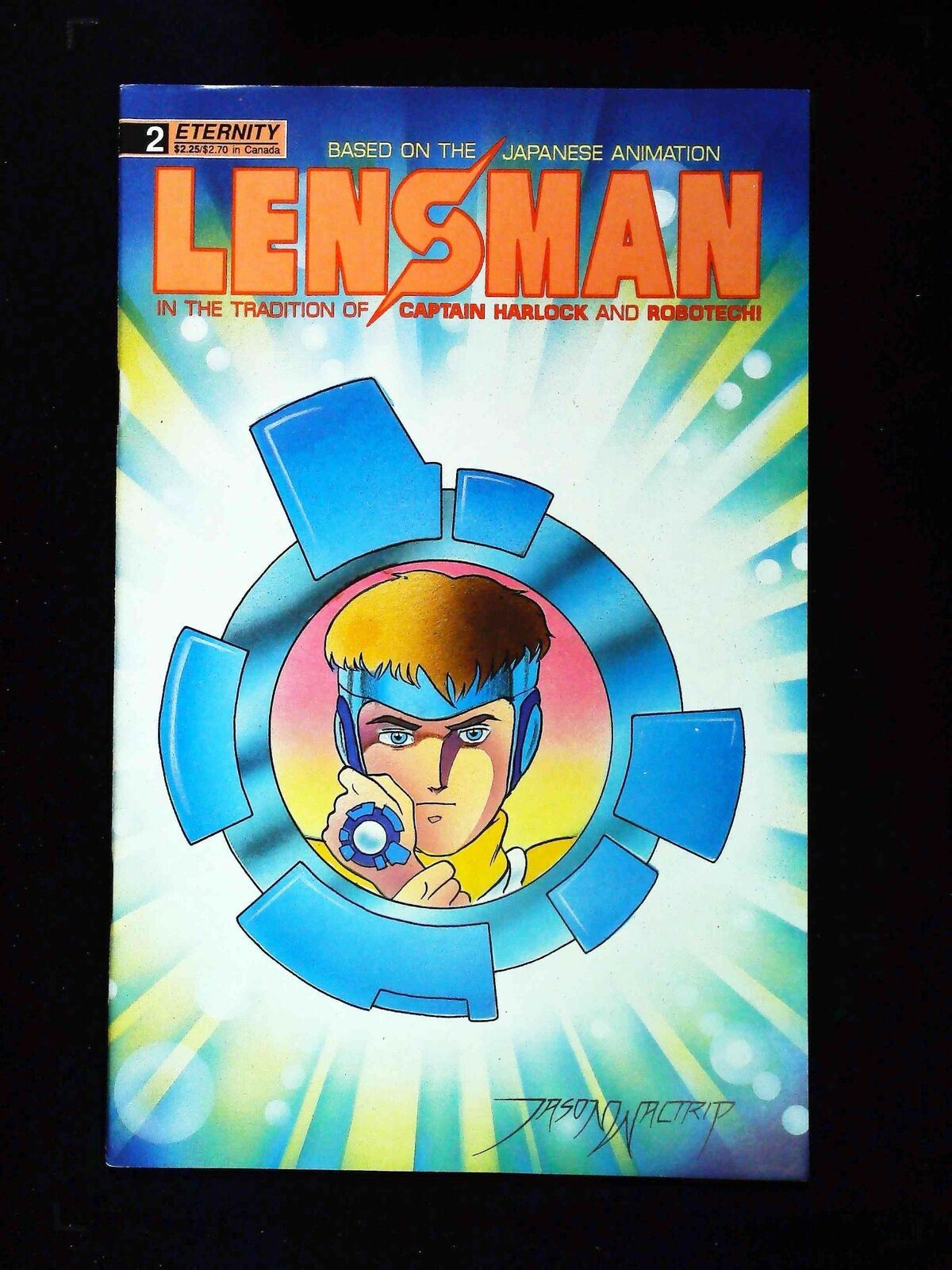 Lensman Secret Of The Lens #2 Eternity Comics 1990 Nm-