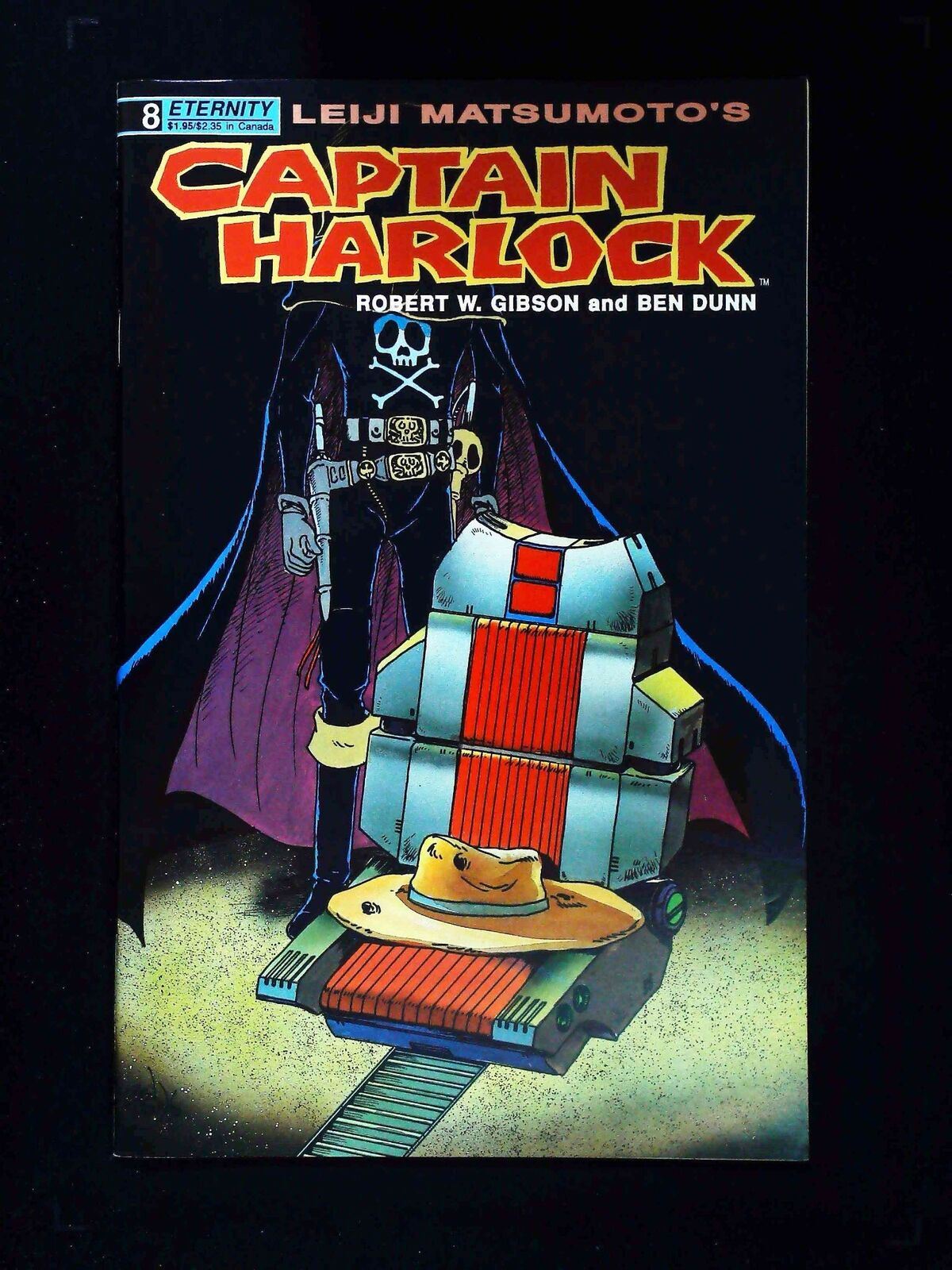 Captain Harlock #8 Eternity Comics 1990 Vf/Nm
