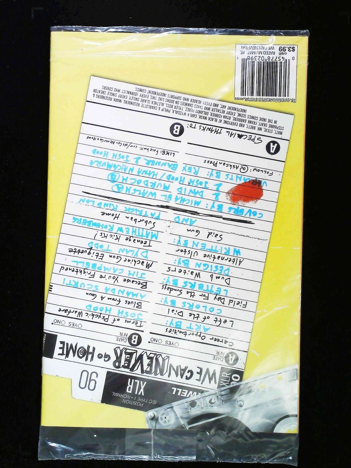 We Can Never Go Home #1 Black Mask Comics 2016 Nm-