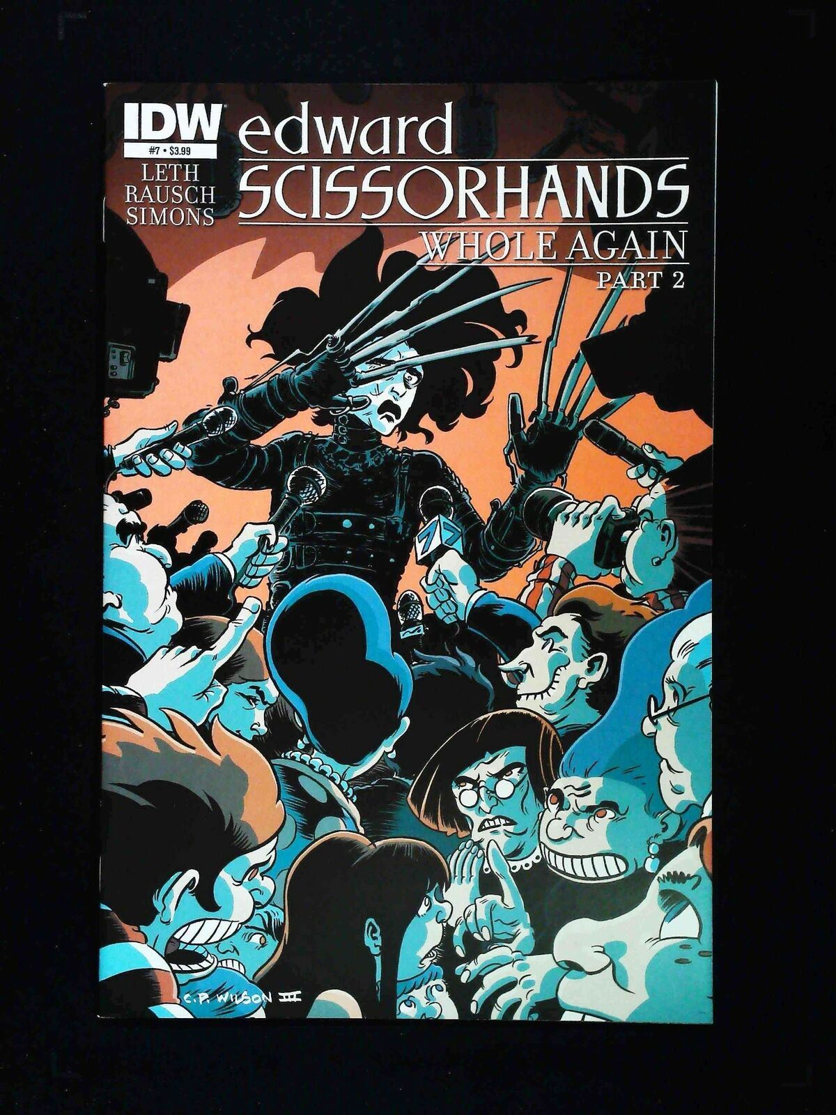 Edward Scissorhands #7 Idw Comics 2015 Nm