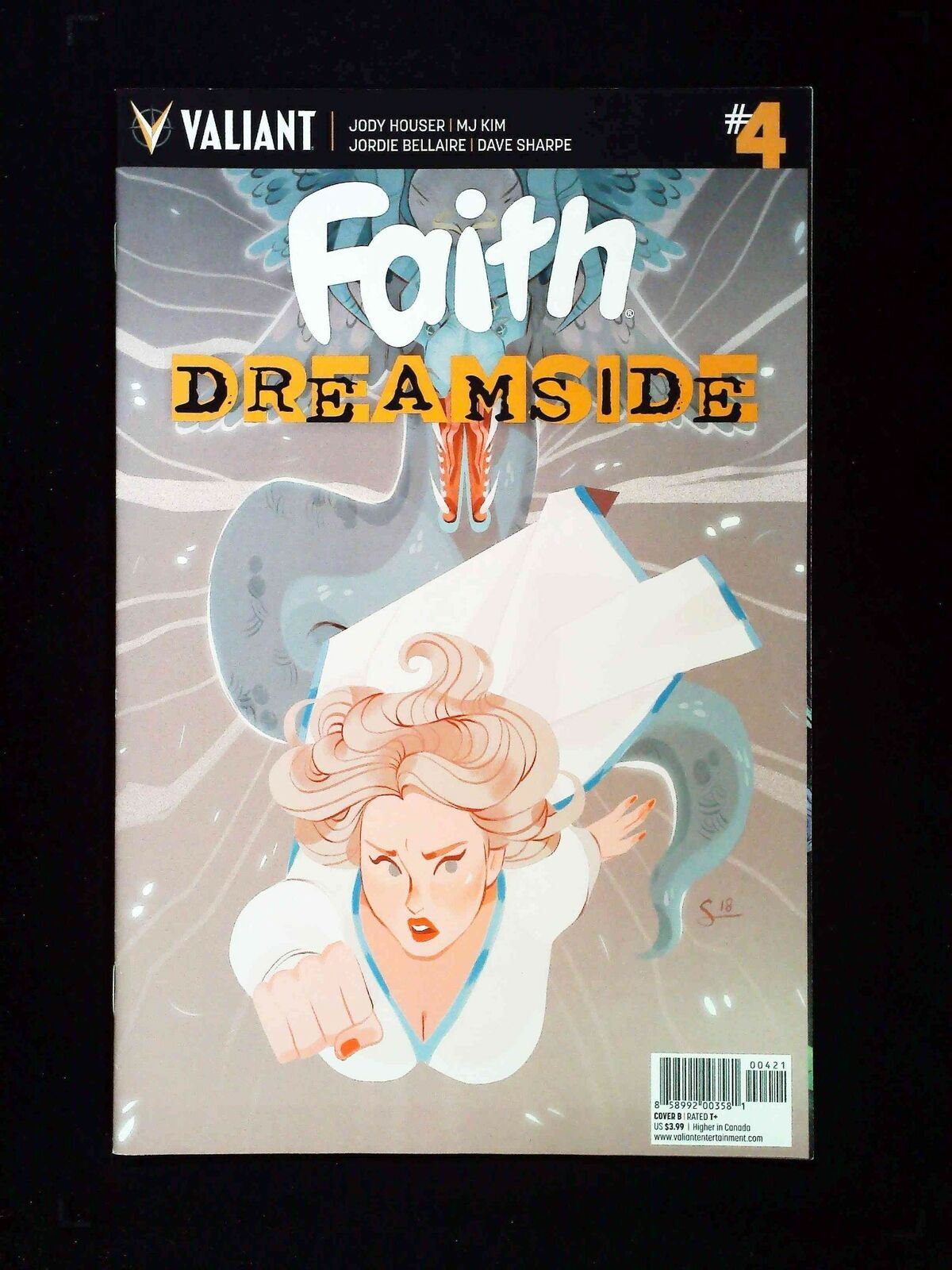 Faith Dreamside #4B Valiant Comics 2019 Vf/Nm Meynet Variant