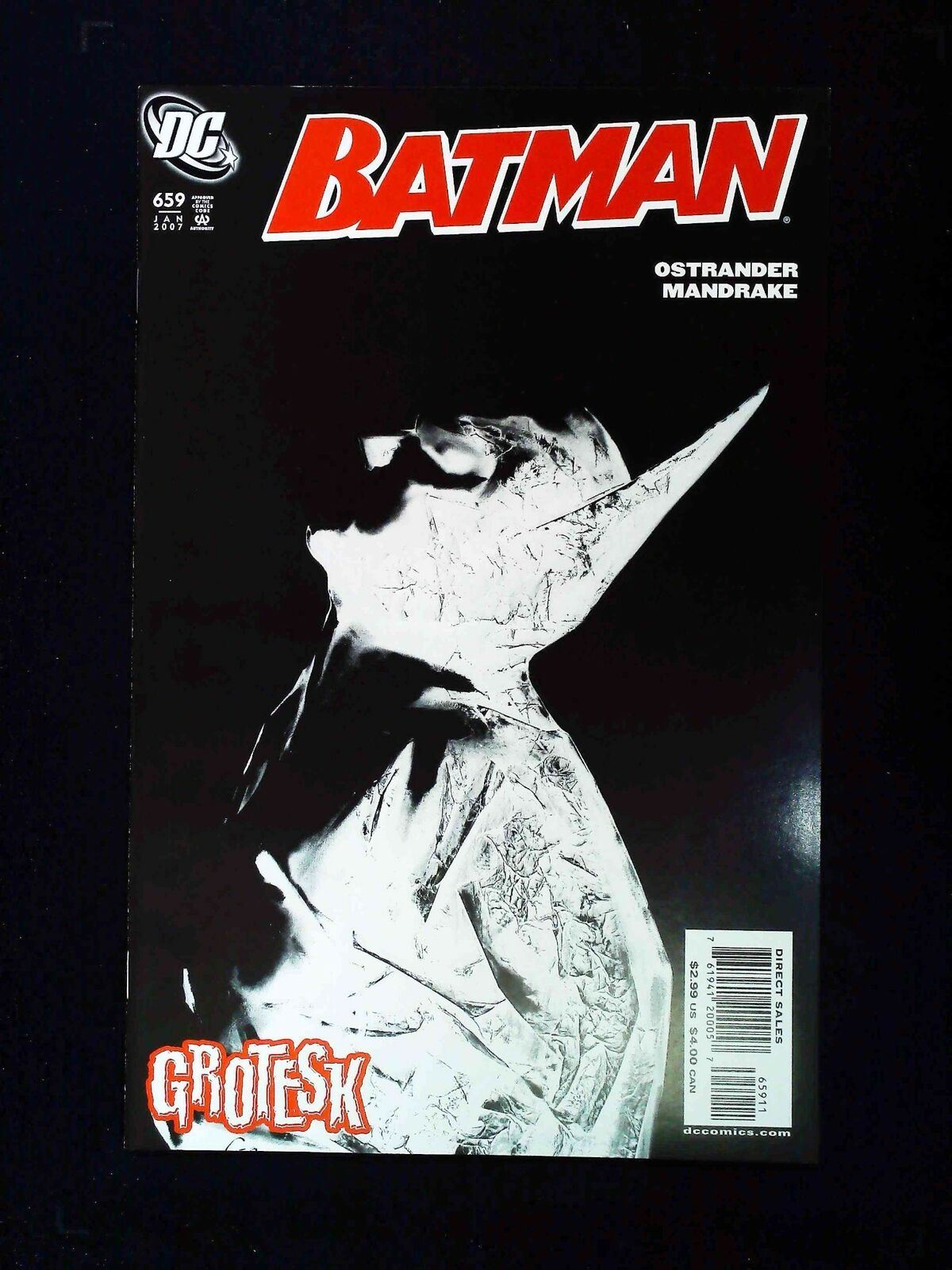 Batman #659 Dc Comics 2007 Vf+