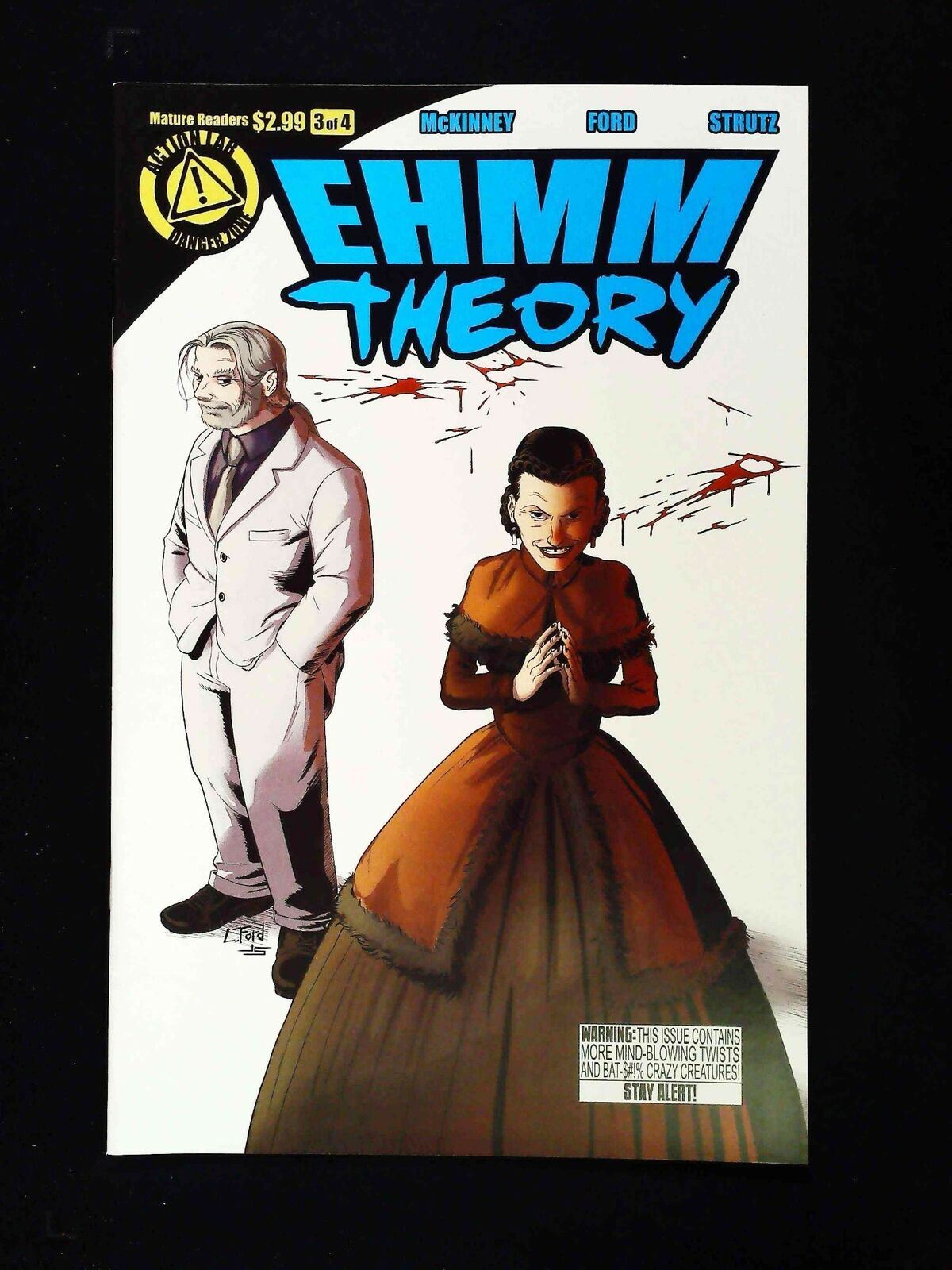 Ehmm Theory #3 Danger Zone Comics 2013 Vf/Nm