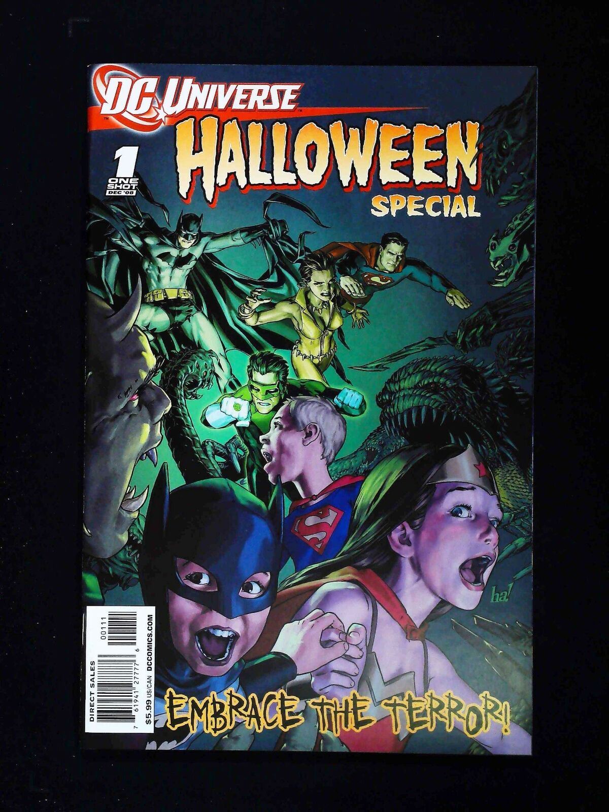 Dc Universe Holloween Special #2008 Dc Comics 2008 Nm