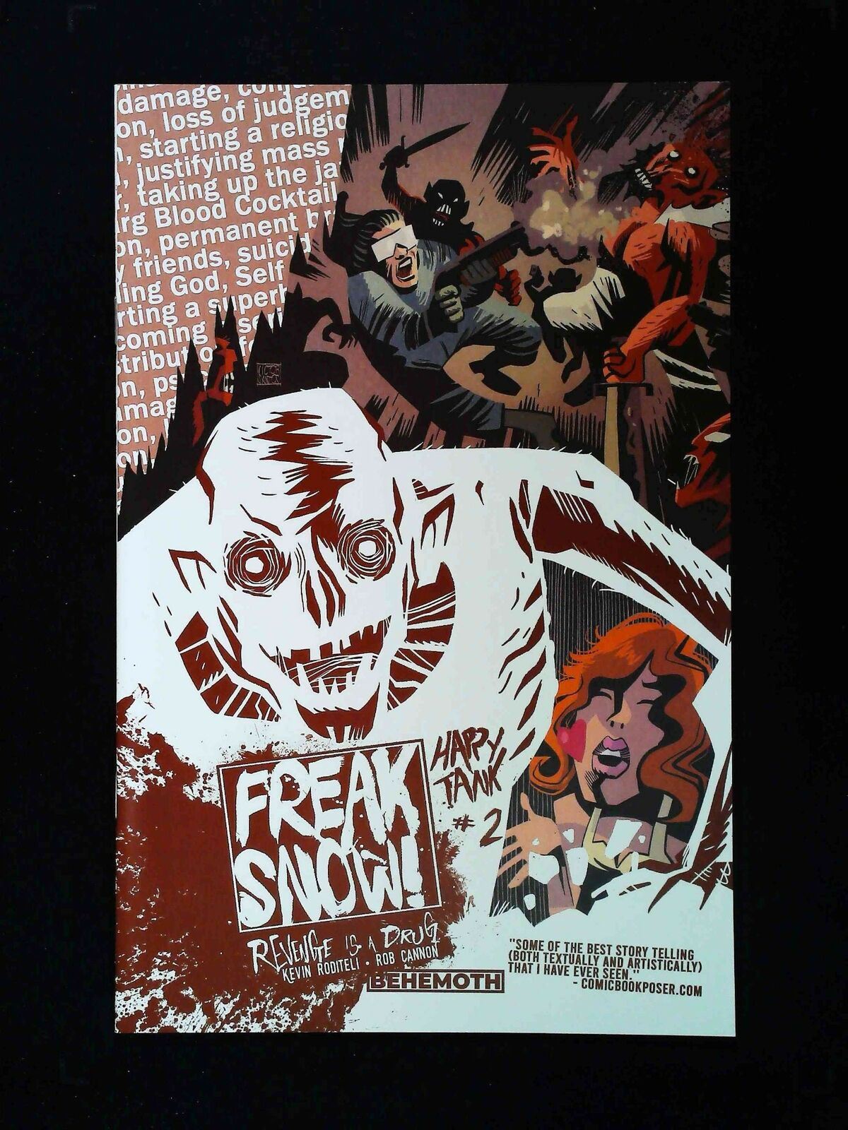 Freak Snow #2 Behemoth Comics 2021 Nm
