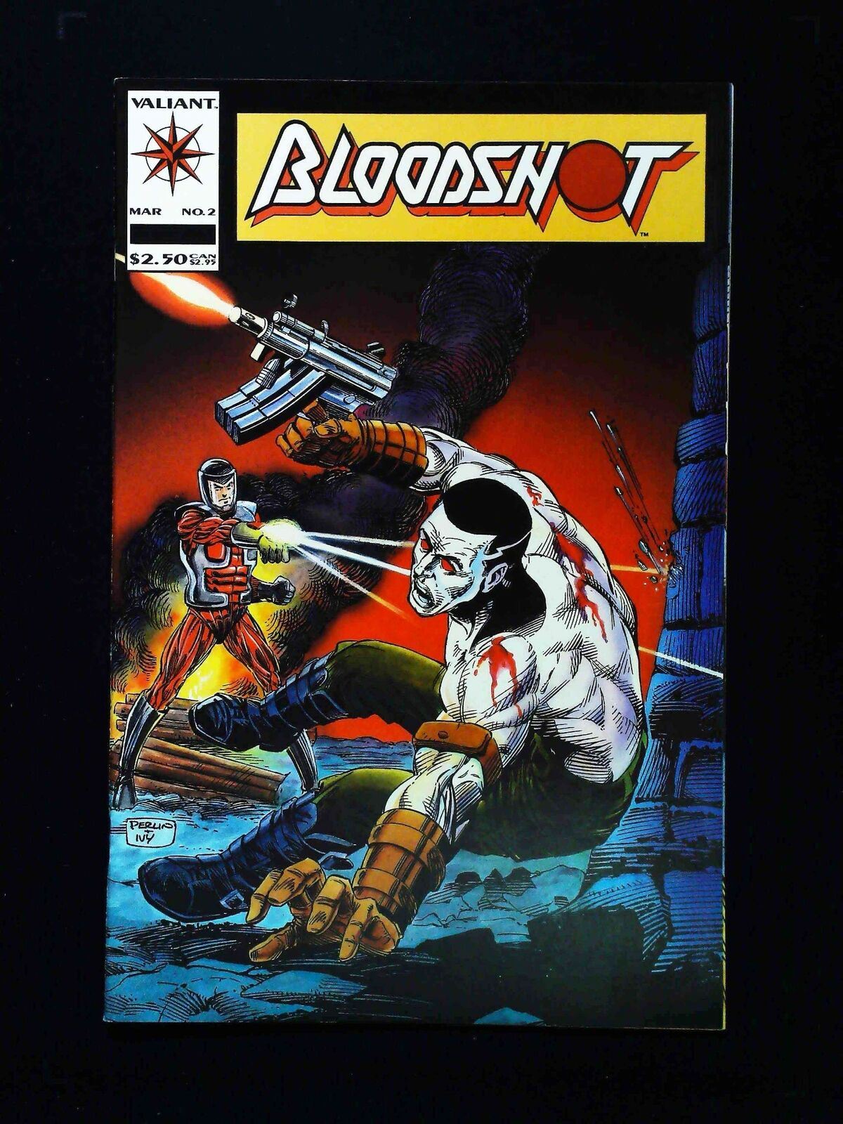 Bloodshot #2 Valiant Comics 1993 Vf/Nm