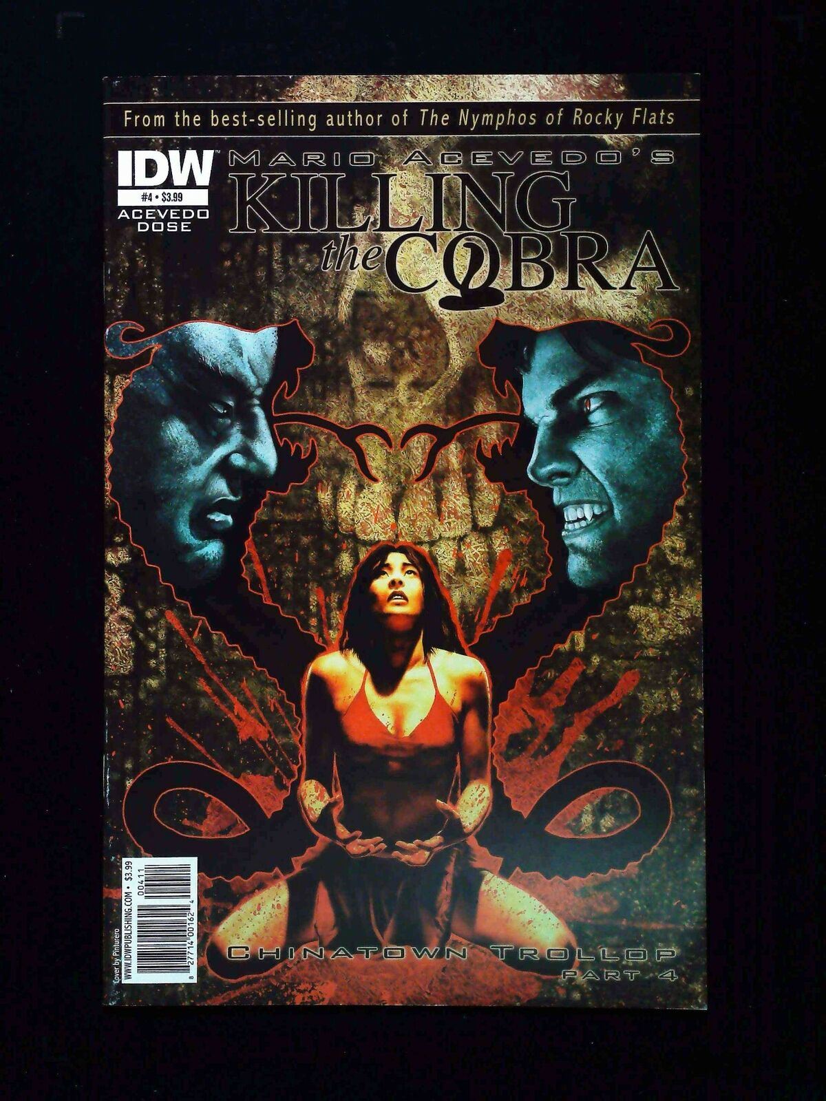 Killing The Cobra Chinatown Trollop #4 Idw Comics 2010 Vf+