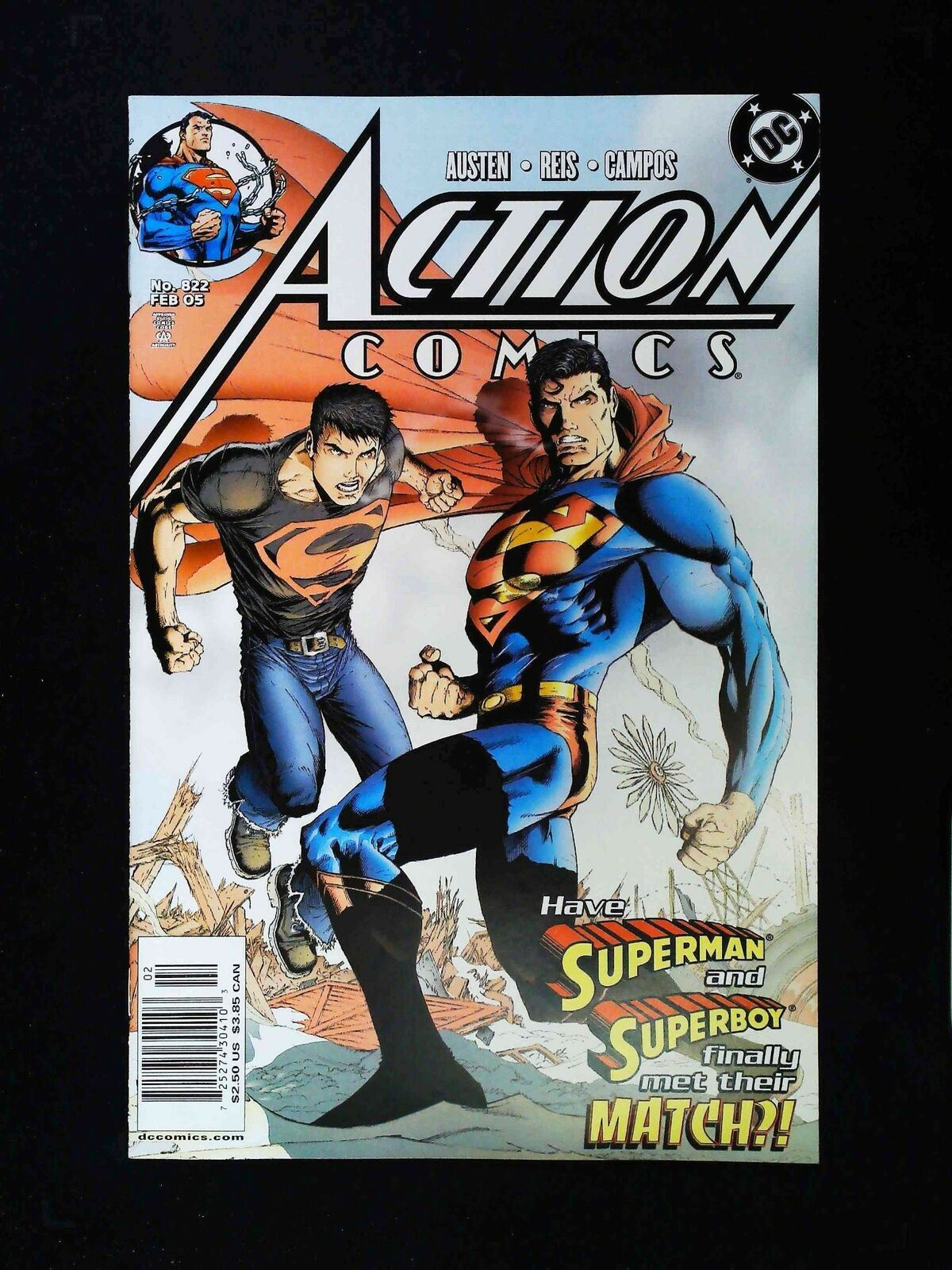 Action Comics #822 Dc Comics 2005 Nm- Newsstand