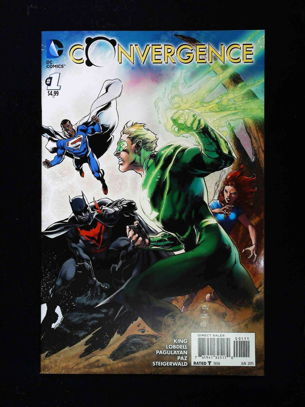 Convergence #1 Dc Comics 2015 Nm+